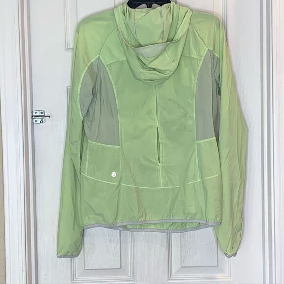 Lululemon Run: Stash & Dash Pullover Screaming Green Light Size 8 - Picture 2 of 9